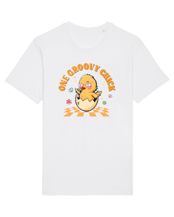 de Paște - One groovy chick v2 White