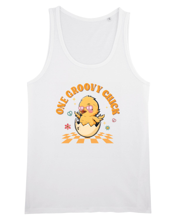 de Paște - One groovy chick v2 White