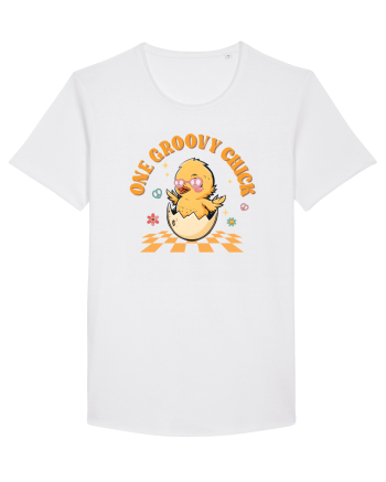 de Paște - One groovy chick v2 White