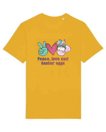 de Paște - Peace love and easter eggs Spectra Yellow