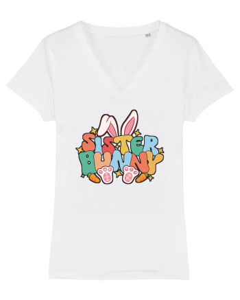 de Paște - Sister bunny White