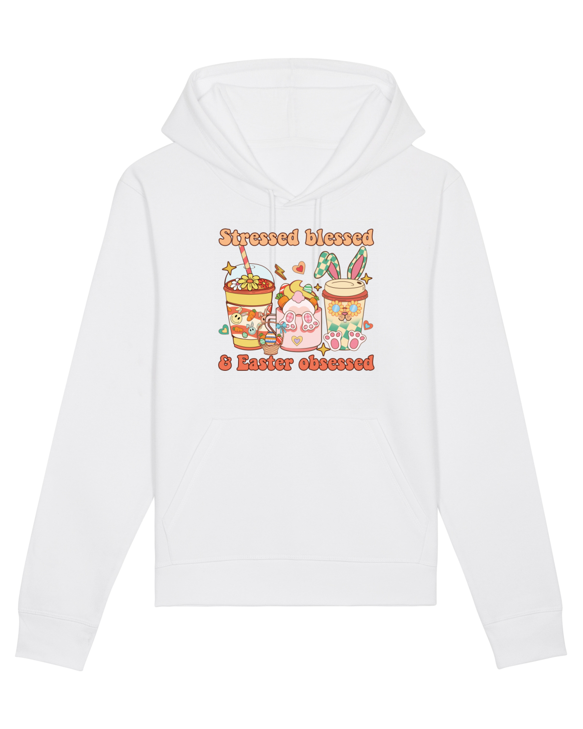 Hanorac Unisex Drummer White