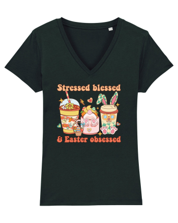de Paște - Stressed blessed and easter obsessed Black