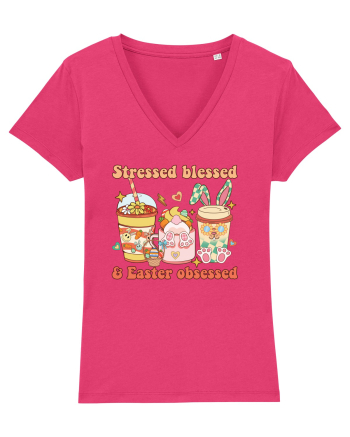 de Paște - Stressed blessed and easter obsessed Raspberry