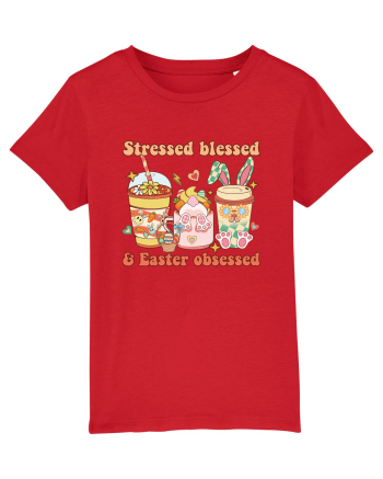 de Paște - Stressed blessed and easter obsessed Red