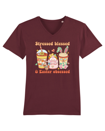 de Paște - Stressed blessed and easter obsessed Burgundy