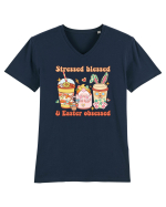 de Paște - Stressed blessed and easter obsessed Tricou mânecă scurtă guler V Bărbat Presenter