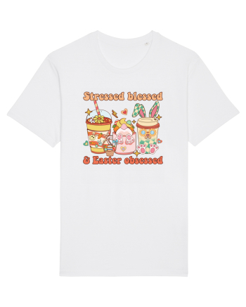 de Paște - Stressed blessed and easter obsessed White
