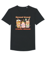 de Paște - Stressed blessed and easter obsessed Tricou mânecă scurtă guler larg Bărbat Skater