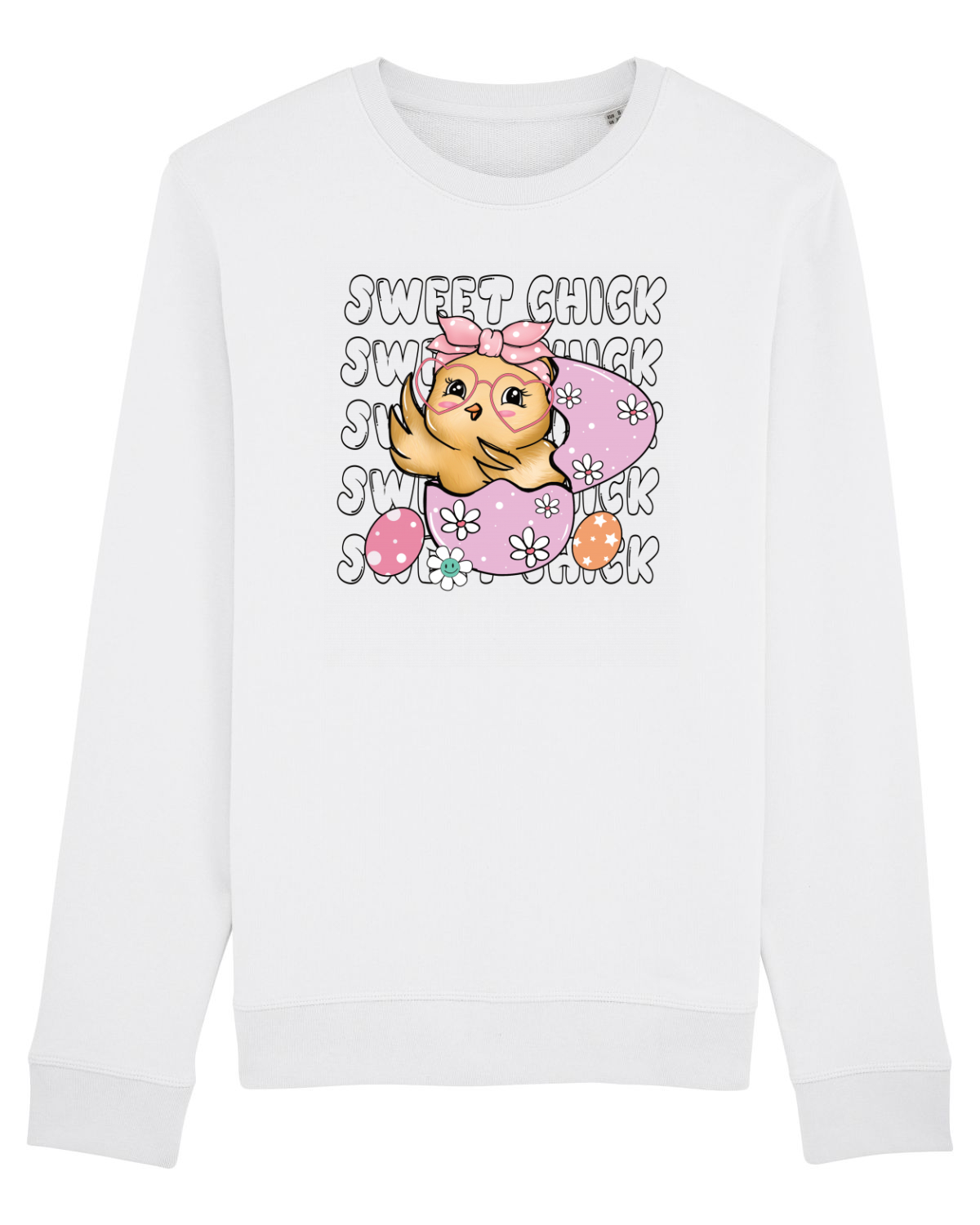 Bluză mânecă lungă Unisex Rise White