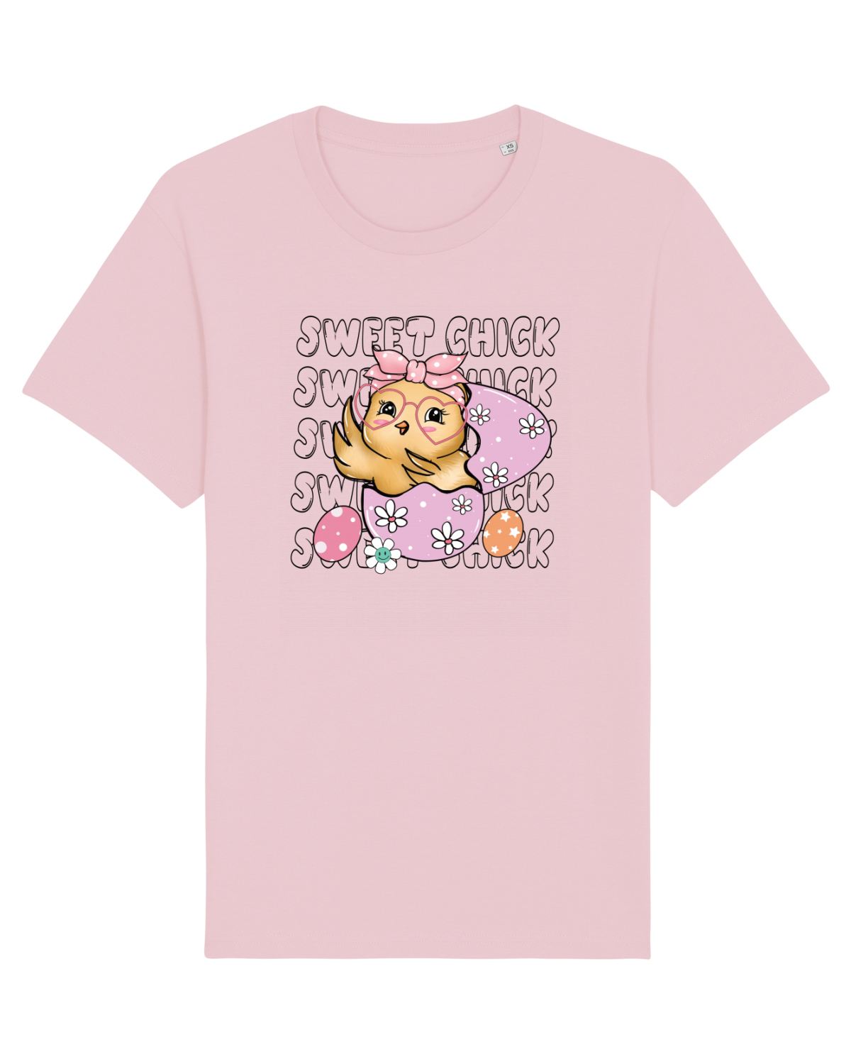 Tricou mânecă scurtă Unisex Rocker Cotton Pink
