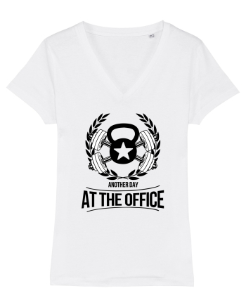 At the Office White