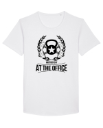 At the Office Tricou mânecă scurtă guler larg Bărbat Skater