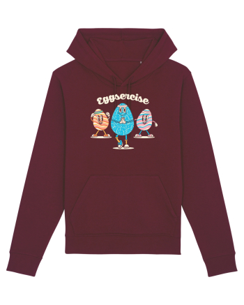 de Paște - Eggsercise Burgundy