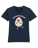 de Paște - Eggsplorer Tricou mânecă scurtă guler V Bărbat Presenter