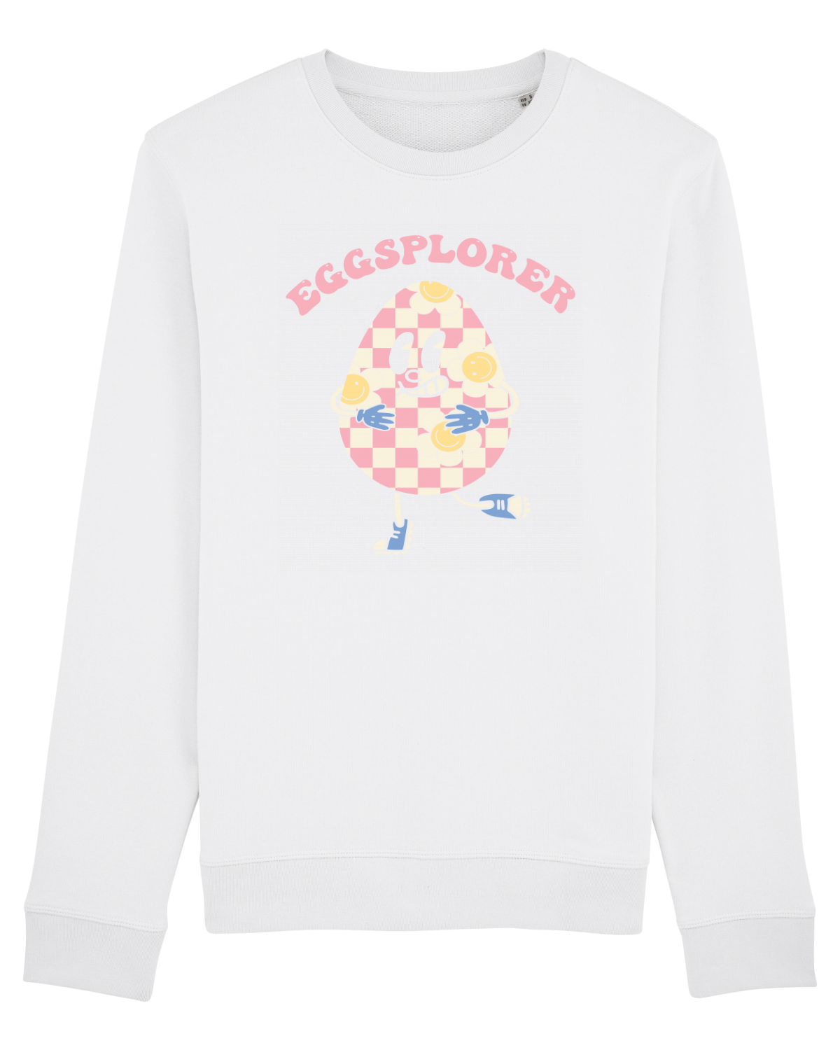 Bluză mânecă lungă Unisex Rise White