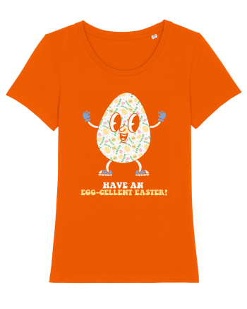 de Paște - Have an egg-cellent easter Bright Orange