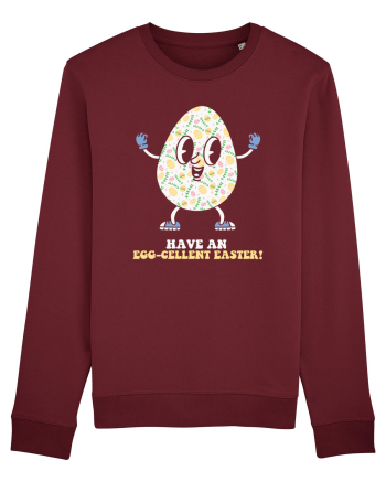 de Paște - Have an egg-cellent easter Burgundy