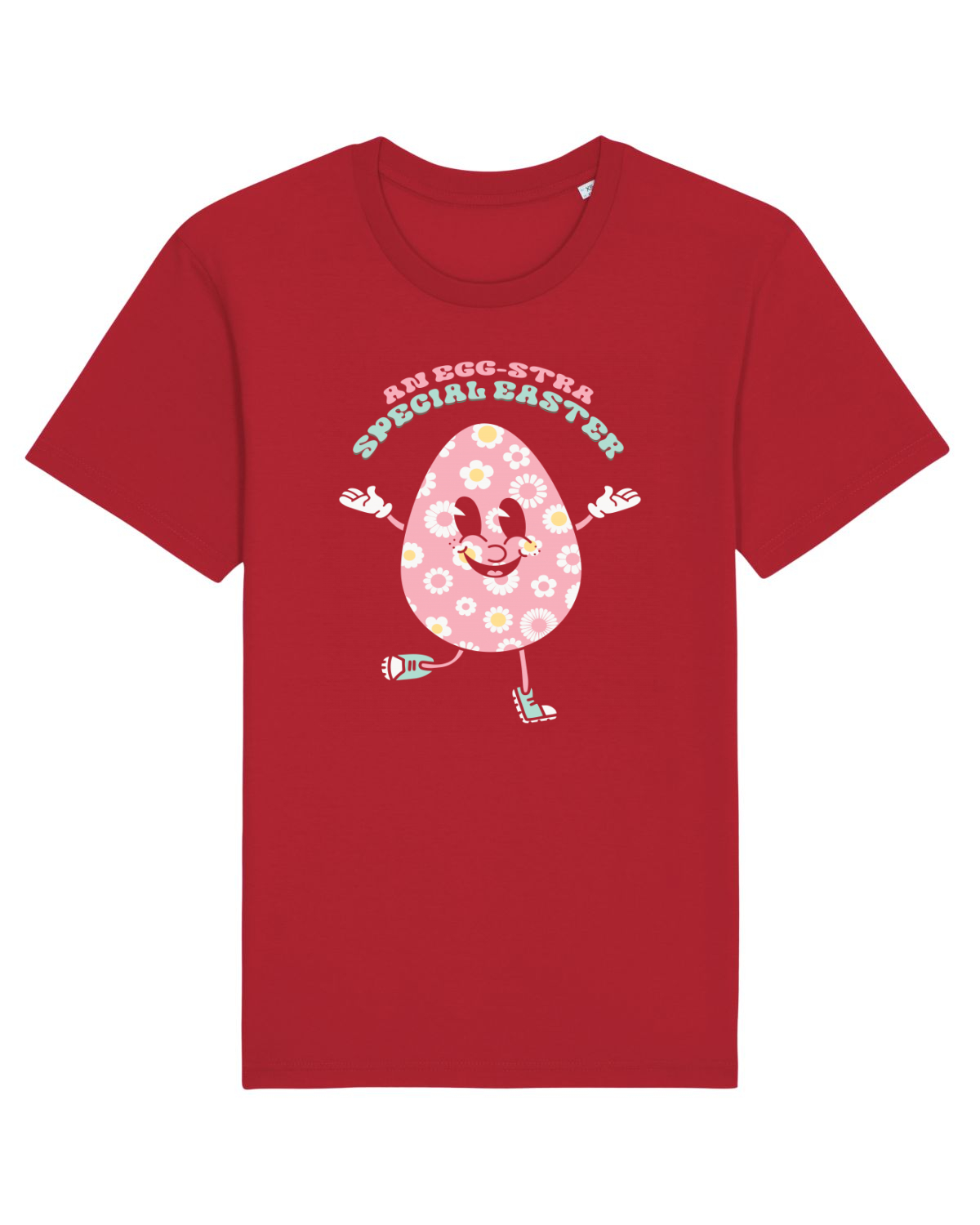 Tricou mânecă scurtă Unisex Rocker Red