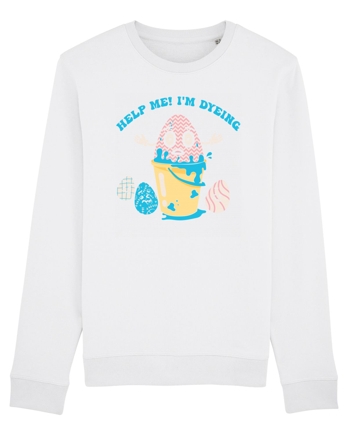 Bluză mânecă lungă Unisex Rise White