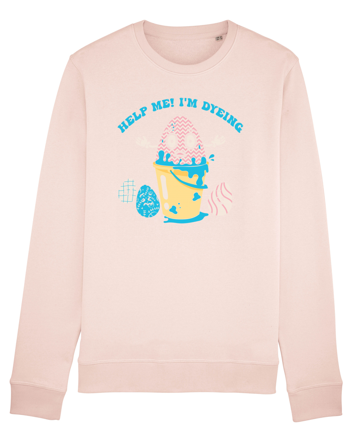 Bluză mânecă lungă Unisex Rise Candy Pink