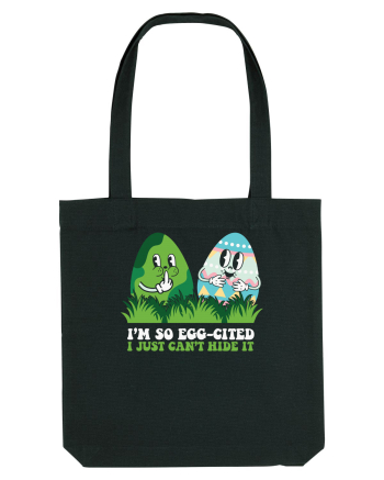 de Paște - I am so egg-cited Black
