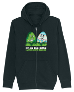 de Paște - I am so egg-cited Hanorac cu fermoar Unisex Connector