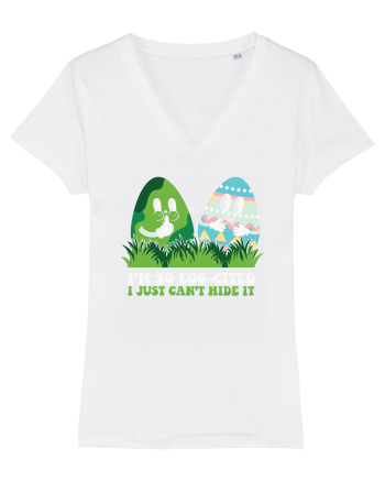 de Paște - I am so egg-cited White