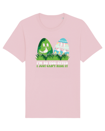 de Paște - I am so egg-cited Cotton Pink
