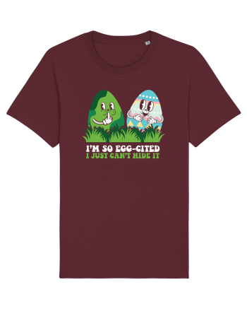 de Paște - I am so egg-cited Burgundy