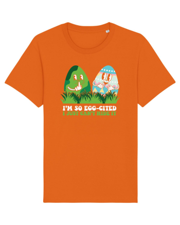 de Paște - I am so egg-cited Bright Orange