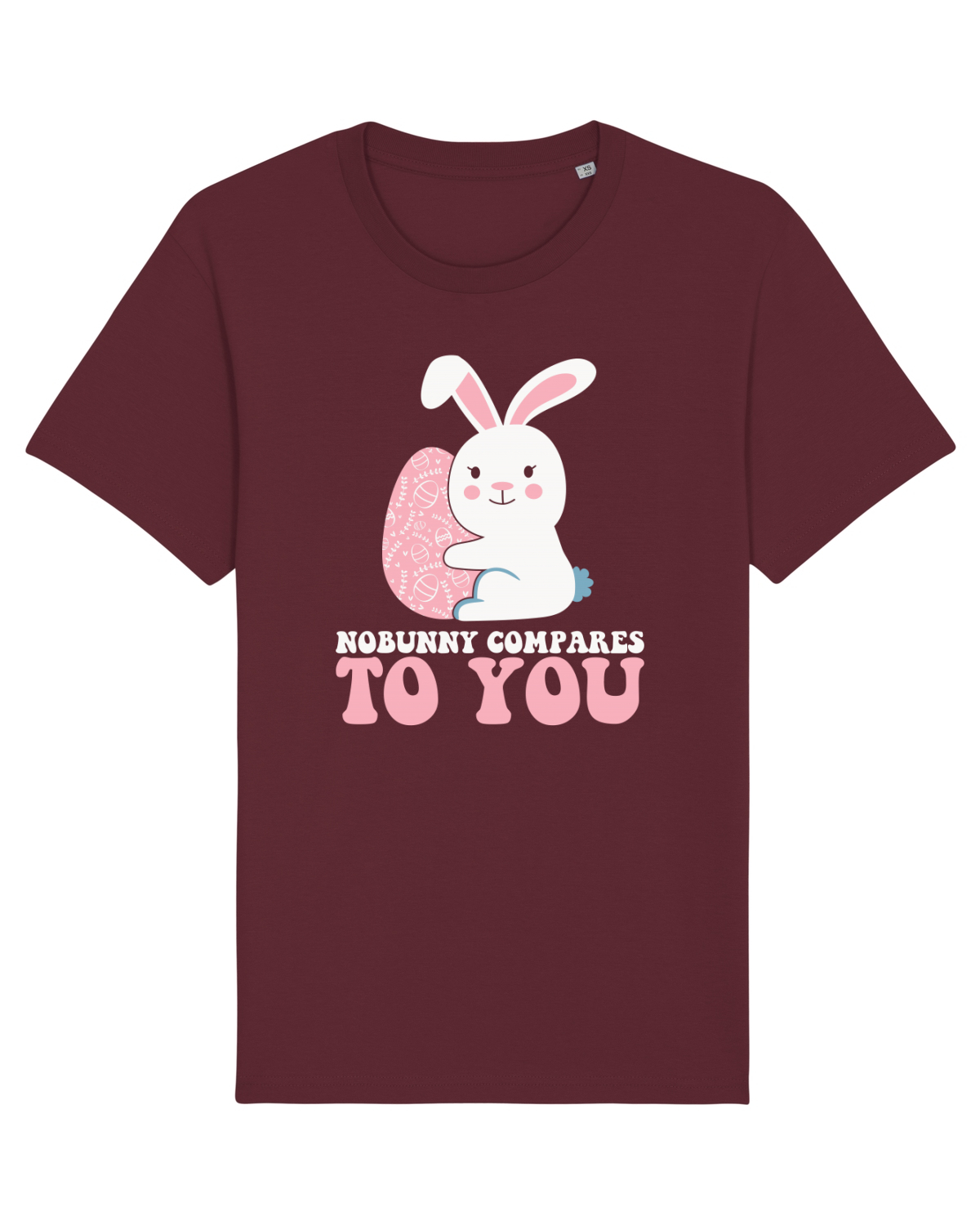 Tricou mânecă scurtă Unisex Rocker Burgundy