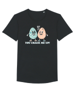 de Paște - You crack me up Tricou mânecă scurtă guler larg Bărbat Skater