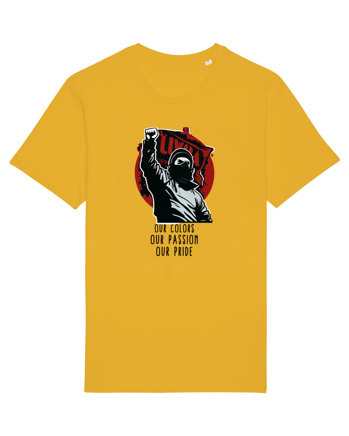 Tricou mânecă scurtă Unisex Rocker Spectra Yellow