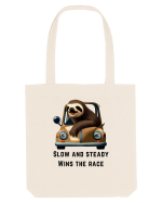 SLOW AND STEADY - V1 Sacoșă textilă