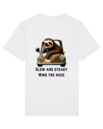 SLOW AND STEADY - V1 Tricou mânecă scurtă Unisex Rocker