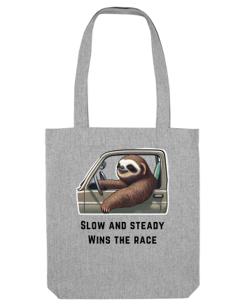SLOW AND STEADY - V2 Heather Grey