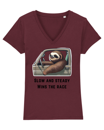 SLOW AND STEADY - V2 Burgundy