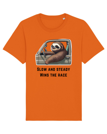 SLOW AND STEADY - V2 Bright Orange