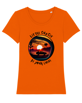 LET THE SUNSET BE YOUR GUIDE - V1 Bright Orange