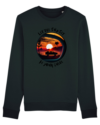 LET THE SUNSET BE YOUR GUIDE - V1 Black