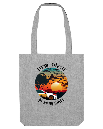 LET THE SUNSET BE YOUR GUIDE - V2 Heather Grey