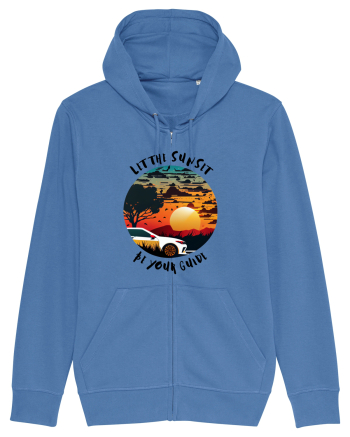 LET THE SUNSET BE YOUR GUIDE - V2 Bright Blue