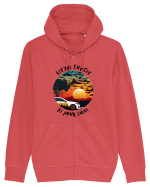 LET THE SUNSET BE YOUR GUIDE - V2 Hanorac cu fermoar Unisex Connector