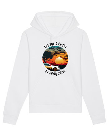 LET THE SUNSET BE YOUR GUIDE - V2 White