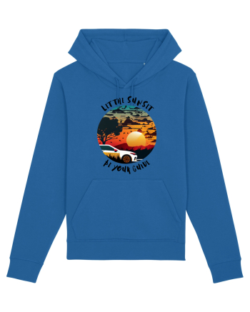 LET THE SUNSET BE YOUR GUIDE - V2 Royal Blue