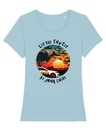 LET THE SUNSET BE YOUR GUIDE - V2 Sky Blue