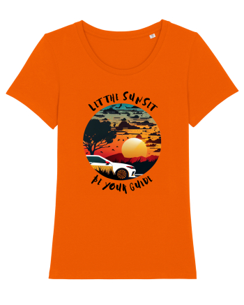 LET THE SUNSET BE YOUR GUIDE - V2 Bright Orange