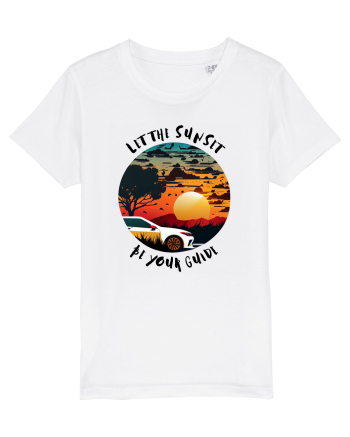 LET THE SUNSET BE YOUR GUIDE - V2 White