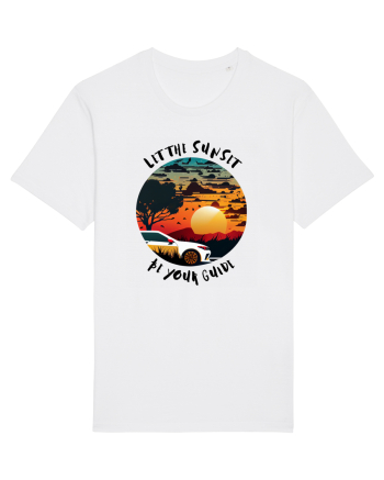 LET THE SUNSET BE YOUR GUIDE - V2 White